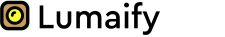 Dark version of the Lumaify.ie logo with black text.
