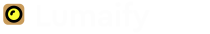 Light version of the Lumaify.ie logo with white text.